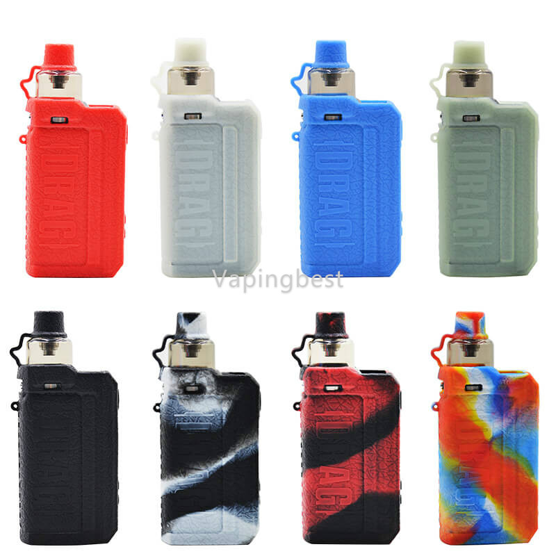 voopoo drag max Silicone Case Protective Cover Shield Wrap Sleeve ModShield Skin with Free lanyard